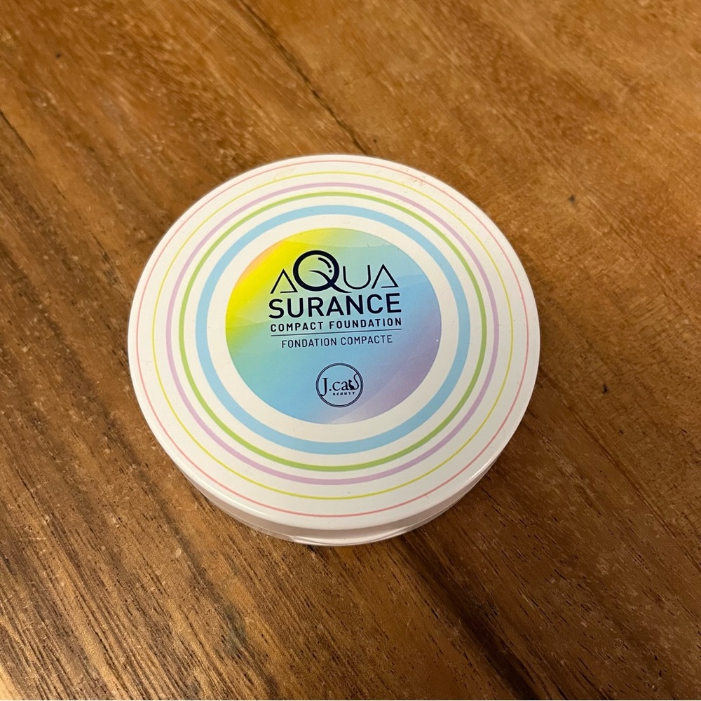 J. Cat Beauty AQUASURANCE Compact Powder Foundation.